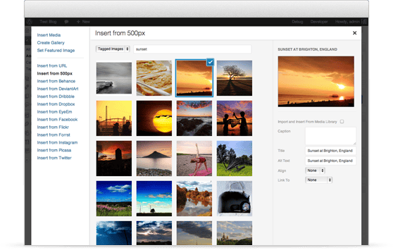 Quản lý hình ảnh trong WordPress