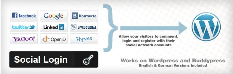 Đăng nhập vào WordPress bằng tài khoản Google,Facebook,..