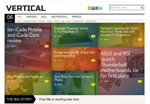 Theme clone của TheVerge