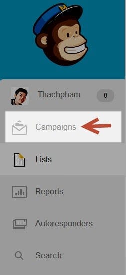 Gửi email với Mailchimp