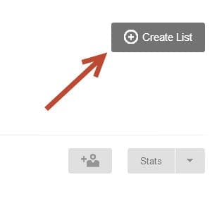 Tạo email list với Mailchimp