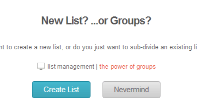 Cách tạo Email List