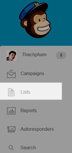 Tạo email list