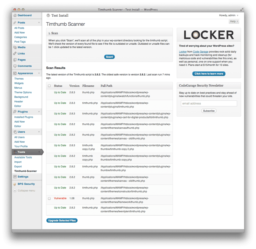 timthumb-vulnerability-scanner