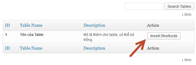 Plugin WordPress chèn bảng vào bài viết