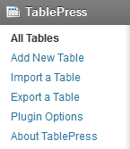 Plugin WordPress chèn bảng vào bài viết