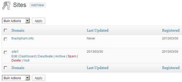 Hướng dẫn WordPress MU