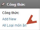 Tạo custom taxonomy trong WordPress