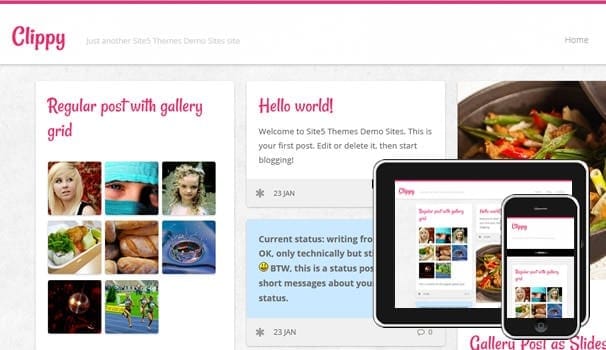 Tải theme WordPress miễn phí giống Pinterest