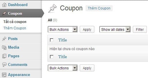 Hướng dẫn Custom Post Type toàn tập