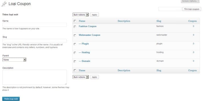 Hướng dẫn tạo custom taxonomy
