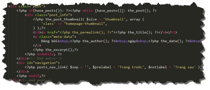Tự thiết kế theme WordPress trên 960 Grid - Phần 2
