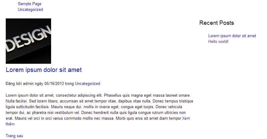 Tự thiết kế theme WordPress cơ bản với 960 Grid