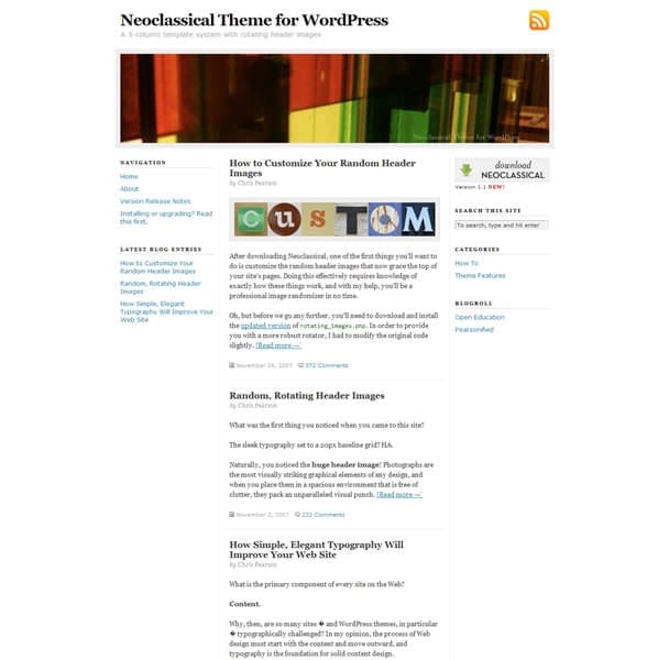 Typography Theme miễn phí cho WordPress