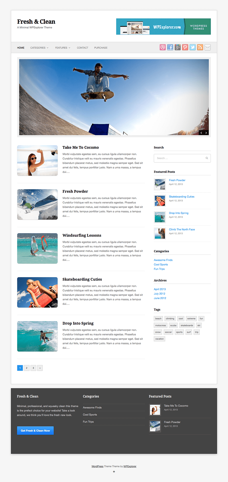 fresh-clean-theme