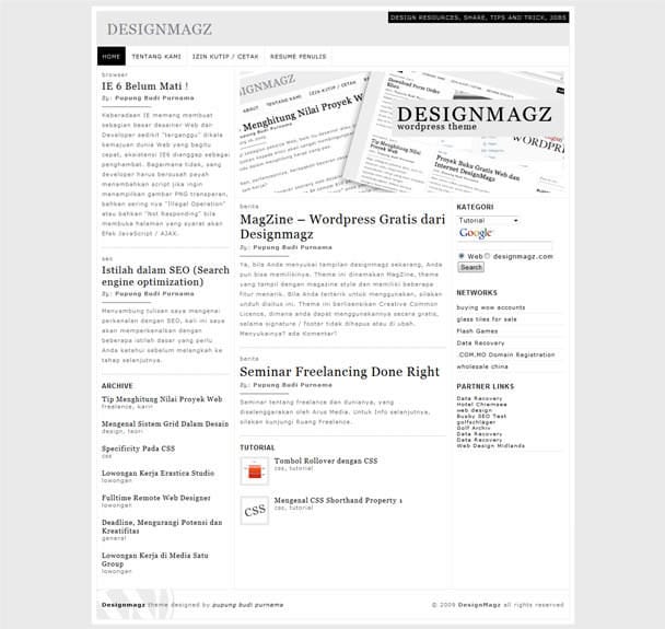 magzine-typography-theme