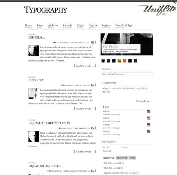 wptypography