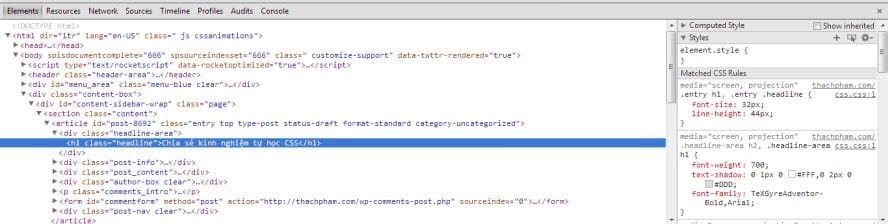 Cách tự học CSS
