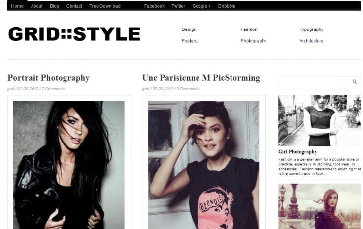 Theme WordPress HTML5