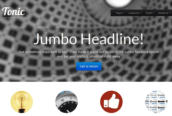 Theme miễn phí sử dụng Twitter Boostrap