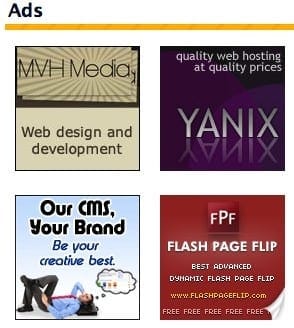 Chèn quảng cáo 125x125 vào WordPress