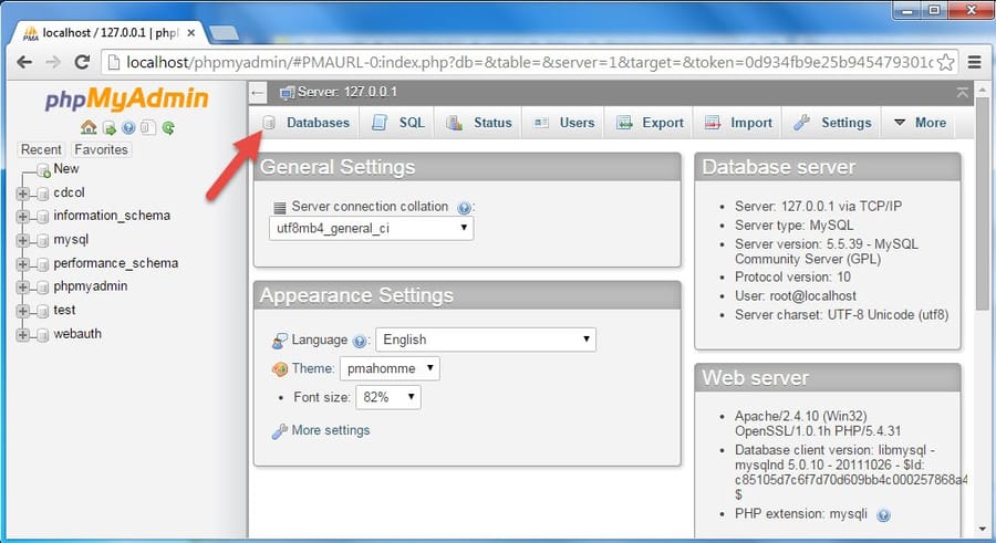 localhost-tao-database-01