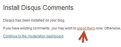 Chuyển comment WordPress sang Disqus