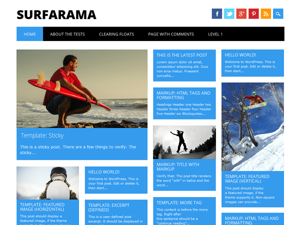 Surfarama Theme