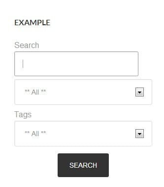 Giao diện widget Taxonomy Picker