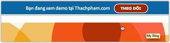 Tạo thông báo đầu trang