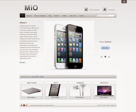 Theme miễn phí cho Woocommerce
