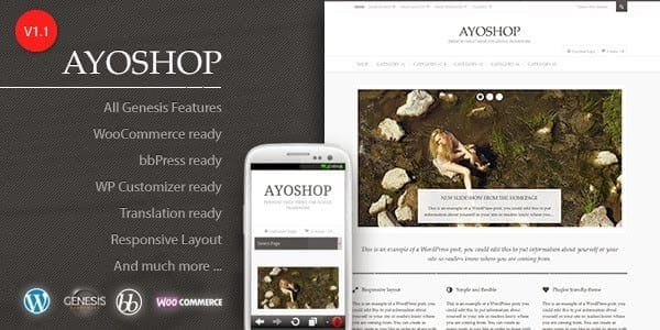 Theme miễn phí cho Woocommerce
