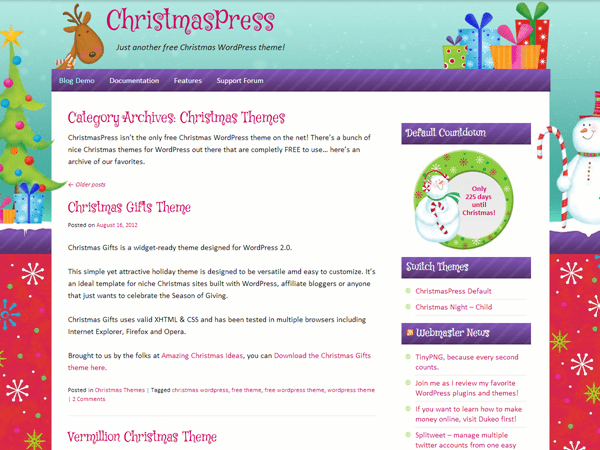 christmaspress-theme