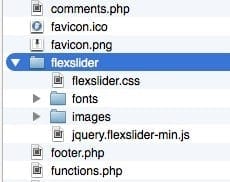 Copy file FlexSlider 2 vào theme