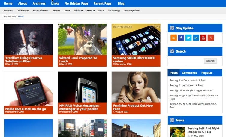 27 theme WordPress miễn phí đẹp nhất cuối năm 2013
