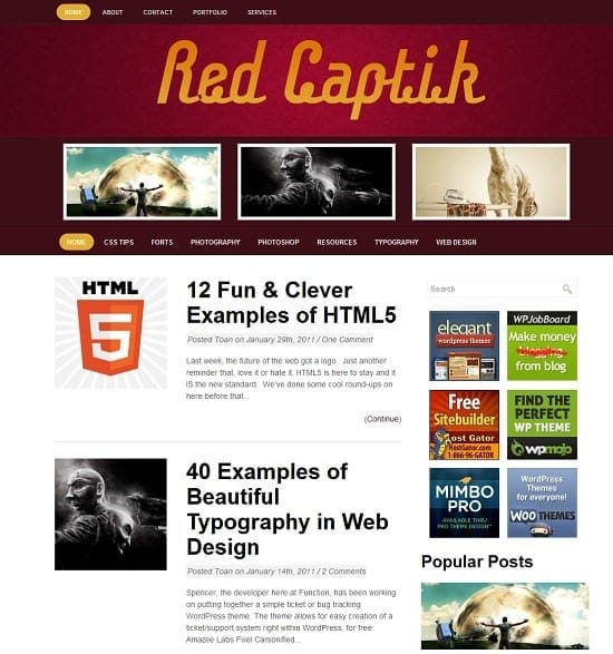 RedCaptik-Theme