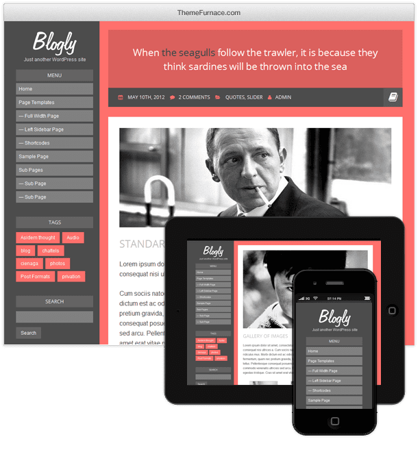 Theme Blogly Lite cho blog cá nhân