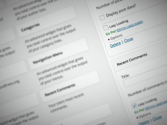 Tăng tốc website với Lazy Widget Loader