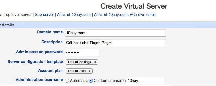 vitrualmin_create_vitrualserver