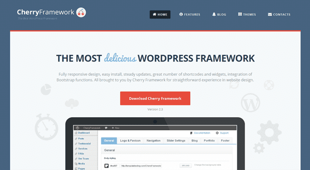 Framework miễn phí để tạo website doanh nghiệp