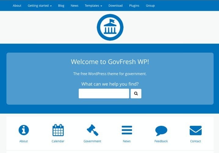 GovFresh - Theme dành cho site chính phủ