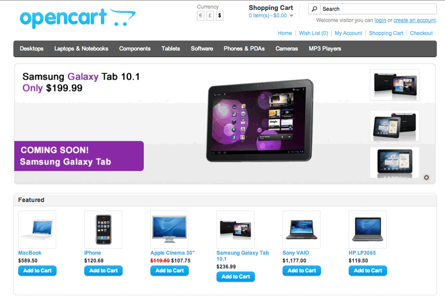 opencart-frontend