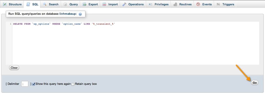 phpmyadmin-run-command