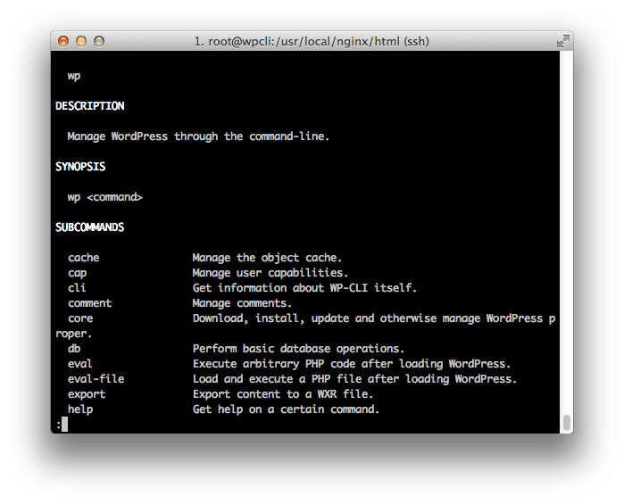 wpcli-command-menu