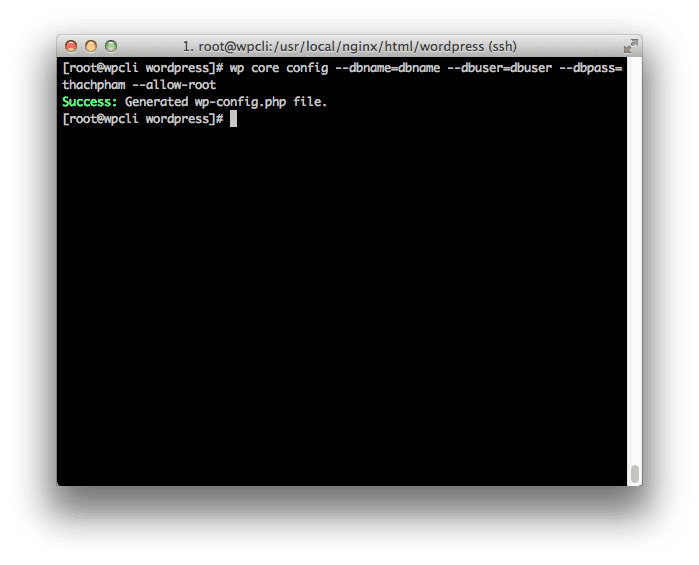 wpcli-config