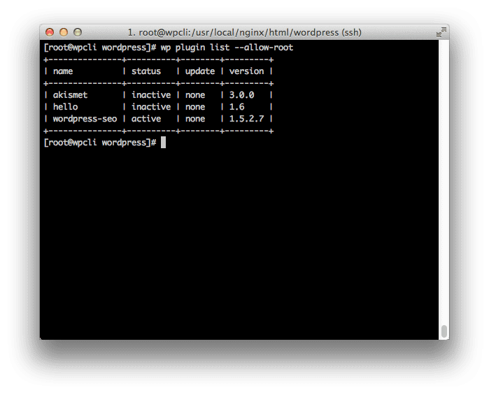 wpcli-listing-plugin