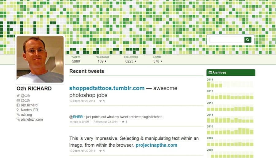 tweet-archiver-theme