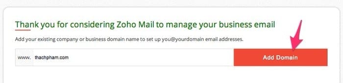 zohomail-signup-domain
