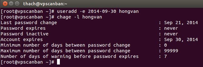 linux-user-chage