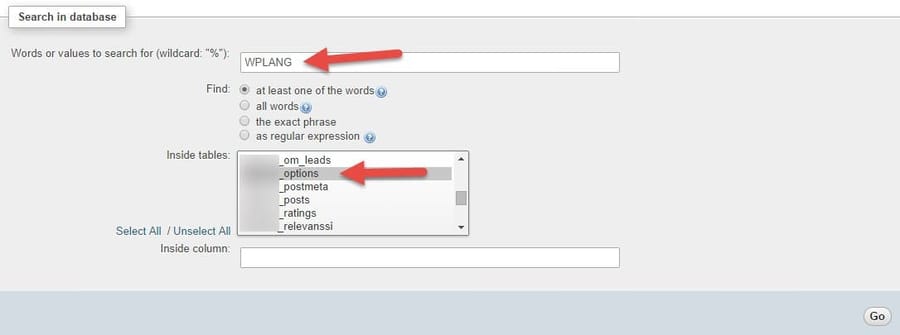 searchdb-wplang